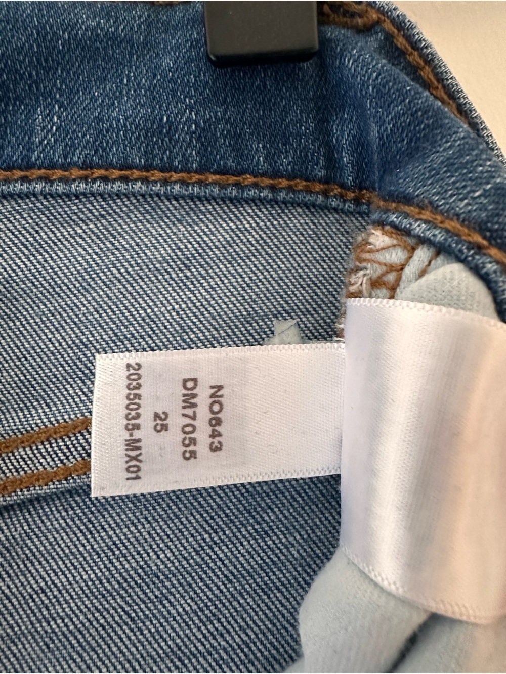 Madewell Kick Out full-length flare jeans size 25 - Picture 8 of 9